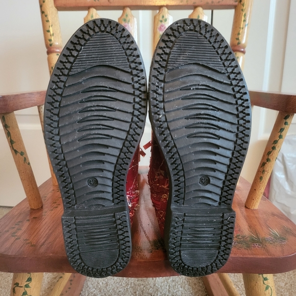 ♥️NWT♥️ TRISH SCULLY GIRLS CRIMSON BOOTS - Picture 8 of 16